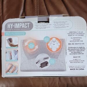 Gray Heat & Shiatsu Massager By Hy-Impact